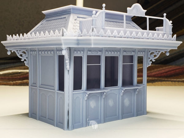 Disneyland Ticket Booth 3D Print Front