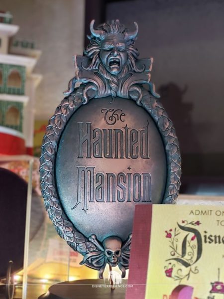 Painted Haunted Mansion Gate Plaque