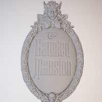 Haunted Mansion Gate Plaque 3D Print