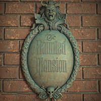 Haunted Mansion Gate Plaque 3D Print