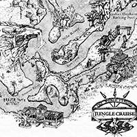 Disneyland Jungle Cruise Map